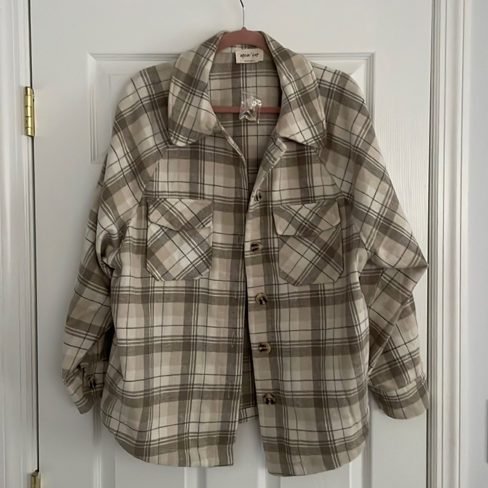 Oversized flannel